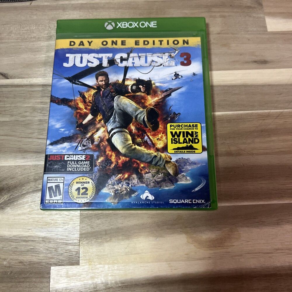 Just Cause 3: Day One Edition (Microsoft Xbox‎ One, 2015)